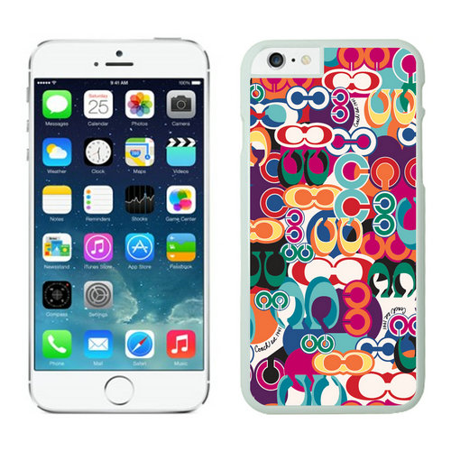 Coach Fashion Monogram Multicolor iPhone 6 Cases EZW | Women - Click Image to Close